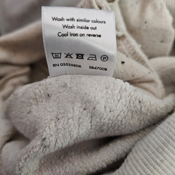 Sweaty Betty Liberate 7/8 Cuffed Trousers Joggers Tuxedo Stripe Off White - Picture 9 of 11